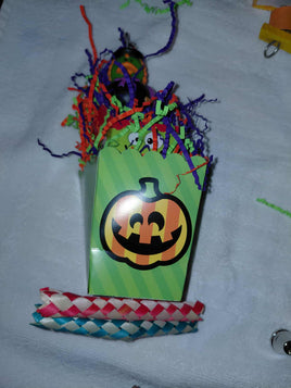 Double Box Pumpkin Green Halloween