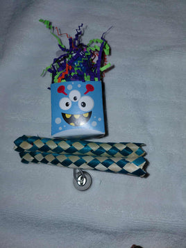 Three Eyed Blue Small Box-Halloween
