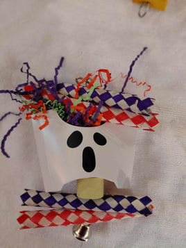 White Ghost Fry Box Halloween