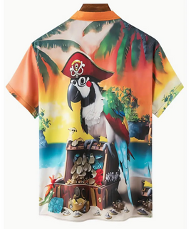 Macaw Pirate Shirt