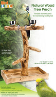 
              Natural Wood Tree Perch -  Large
            