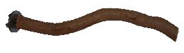 Dragonwood Perch Straight 10-12" long