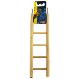 Living World Wood Ladders for Bird Cages 8.75" High - 5 Step Ladder